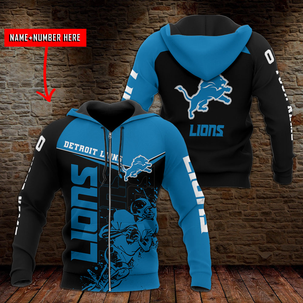 Detroit Lions Personalized Hoodie AZCHD158