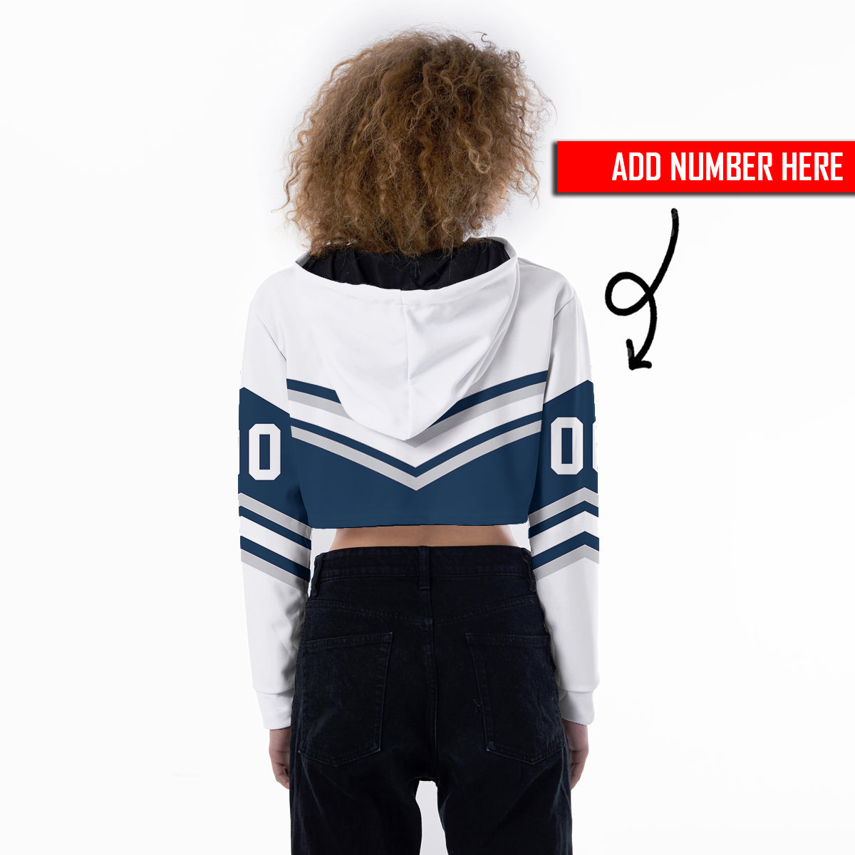 Dallas Cowboys Personalized Combo Croptop Hoodie And Leggings AZCLG096+AZC2CHD096