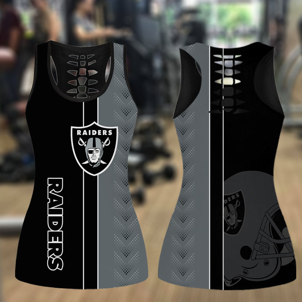 Las Vegas Raiders Combo Tank Top And Leggings AZCLG037-AZCTT037