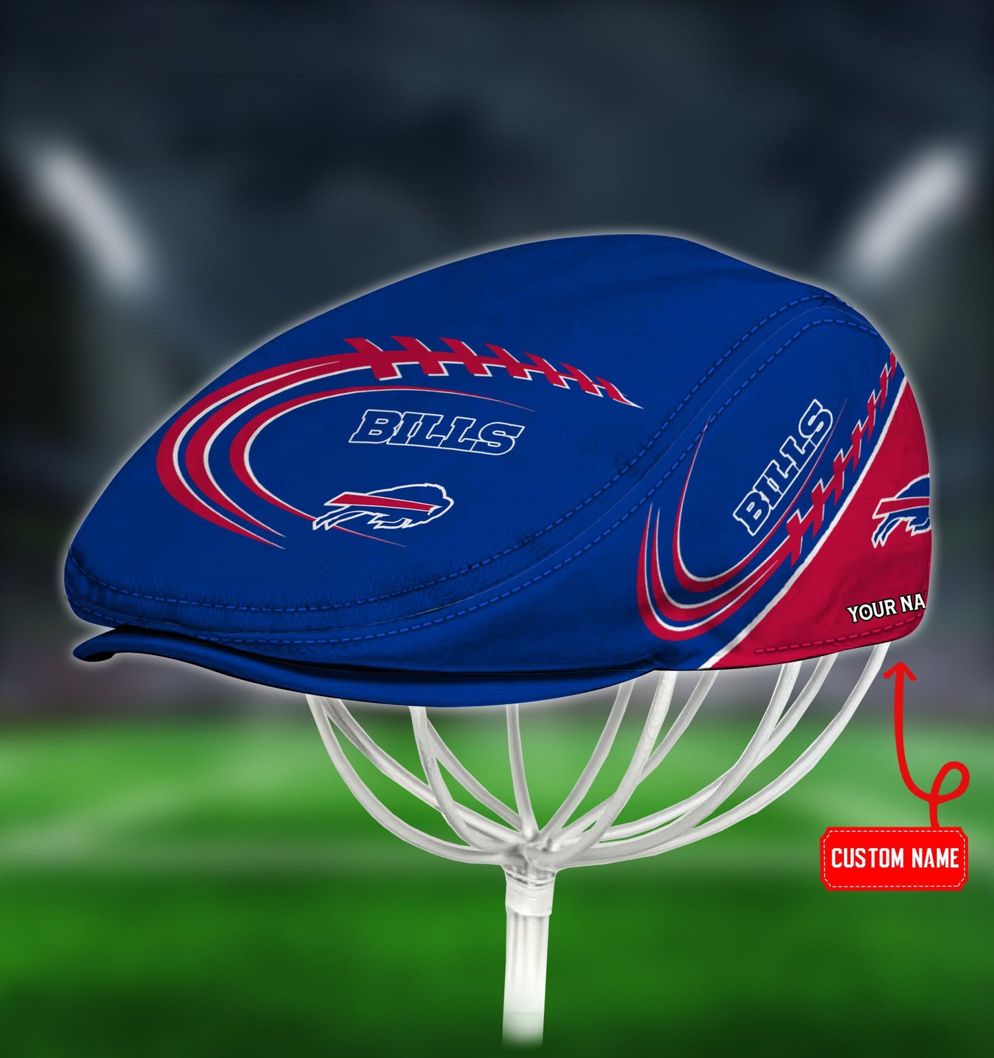 Buffalo Bills Custom Jeff Cap HA04