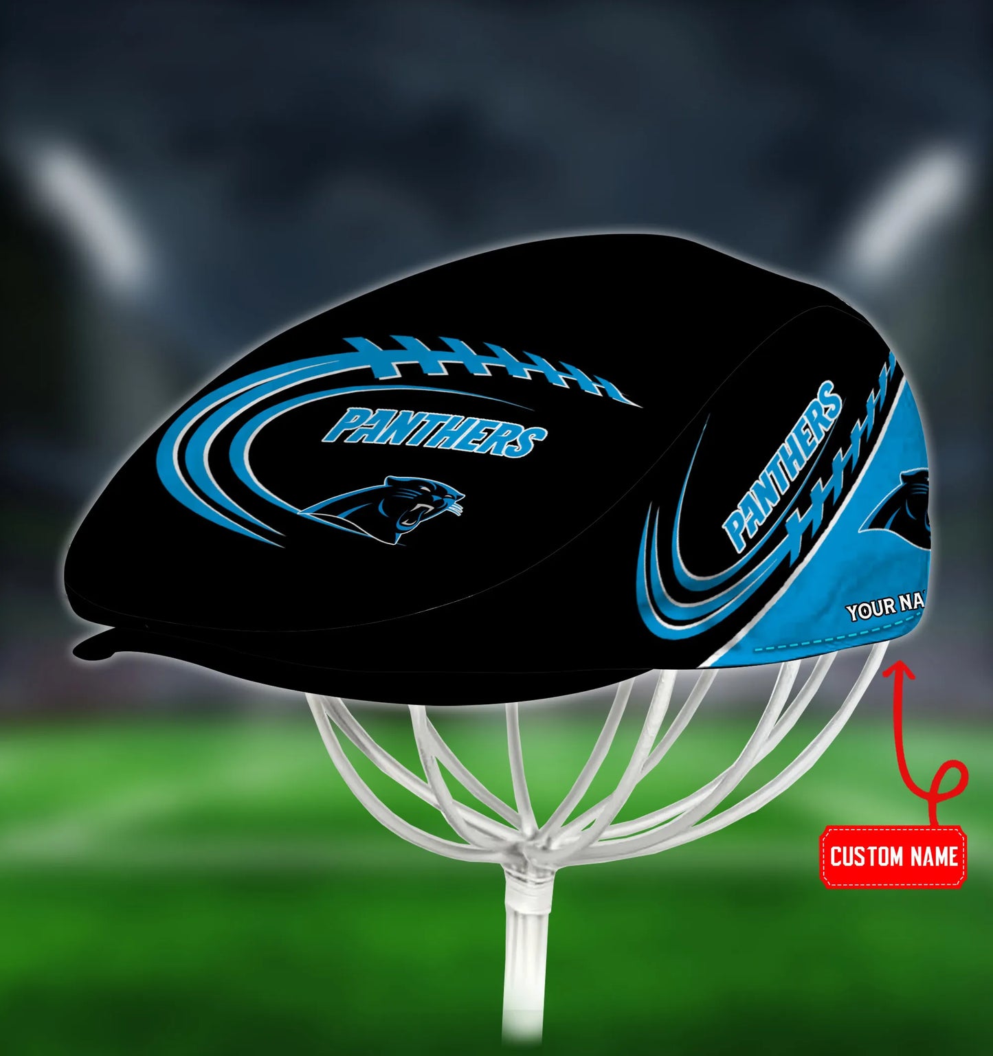 Carolina Panthers Custom Jeff Cap HA05