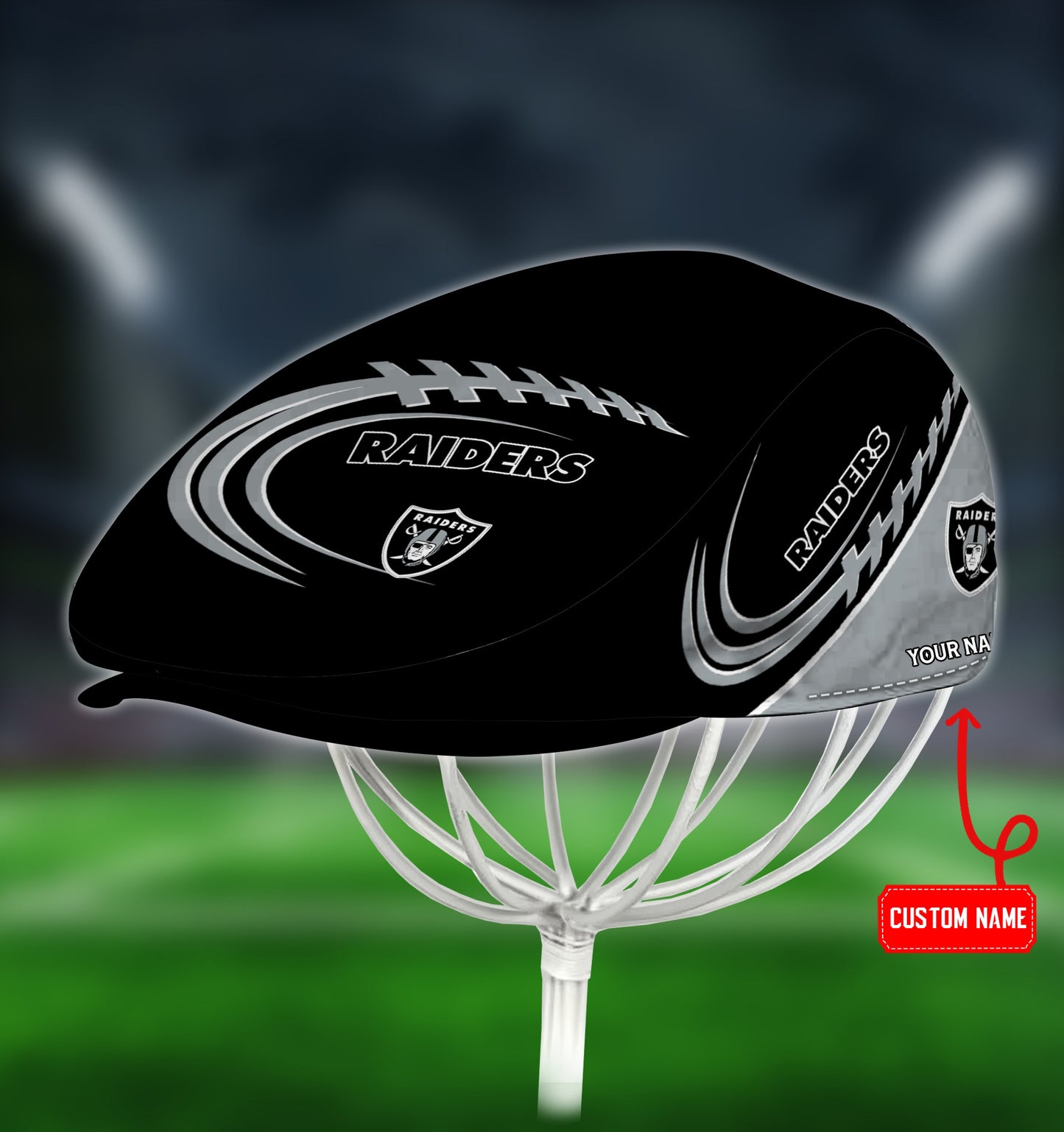 Las Vegas Raiders Custom Jeff Cap HA17