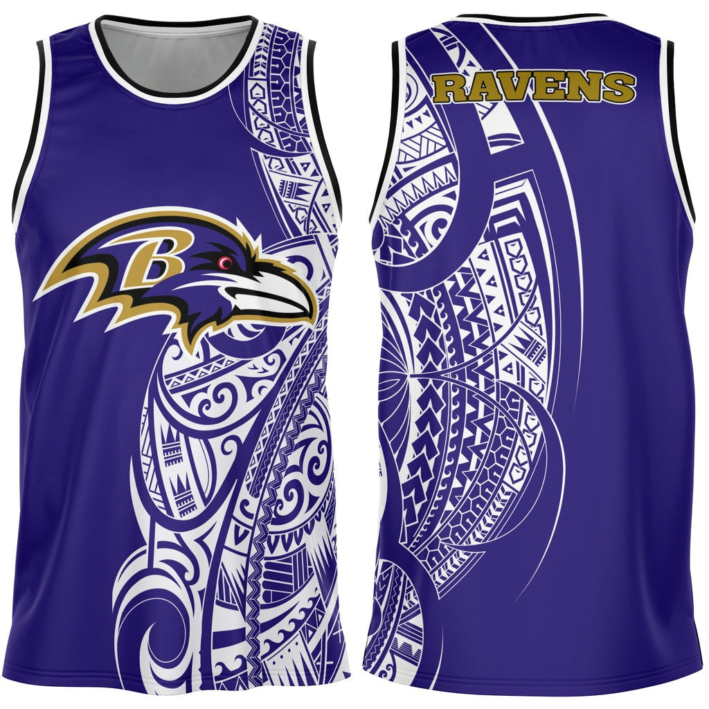 Baltimore Ravens Limited Edition Personalized Sports Basketball Jersey AZHABKJS000001