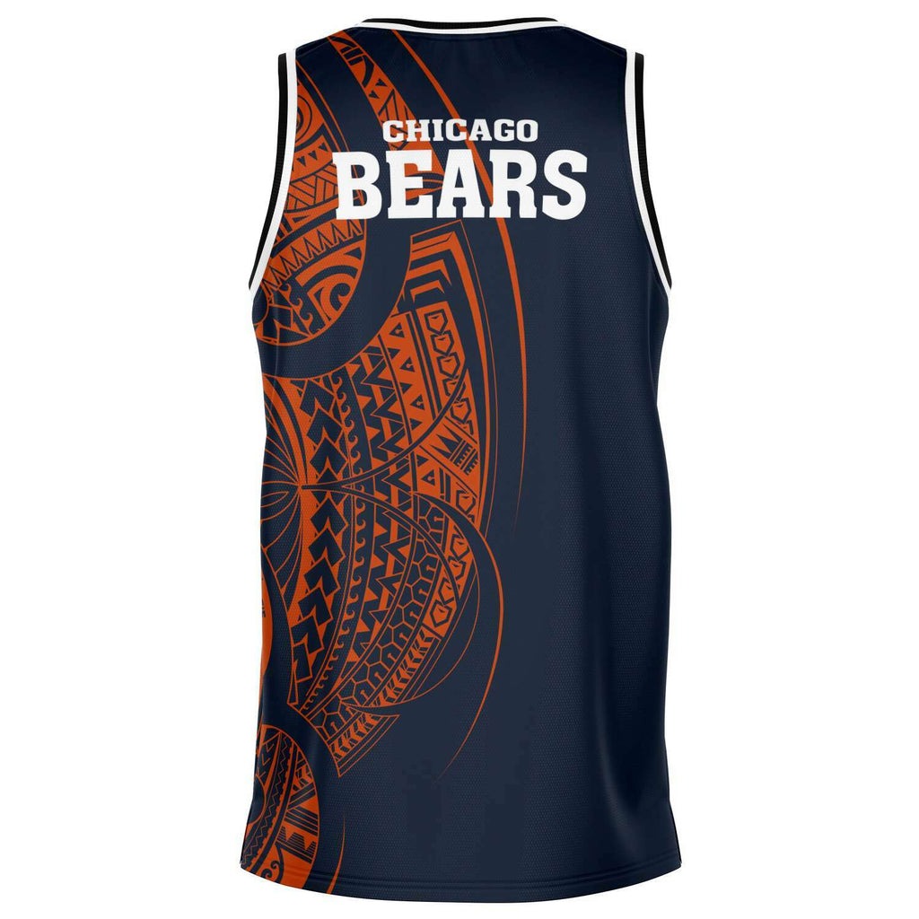 Chicago Bears Limited Edition Personalized Sports Basketball Jersey AZHABKJS000005