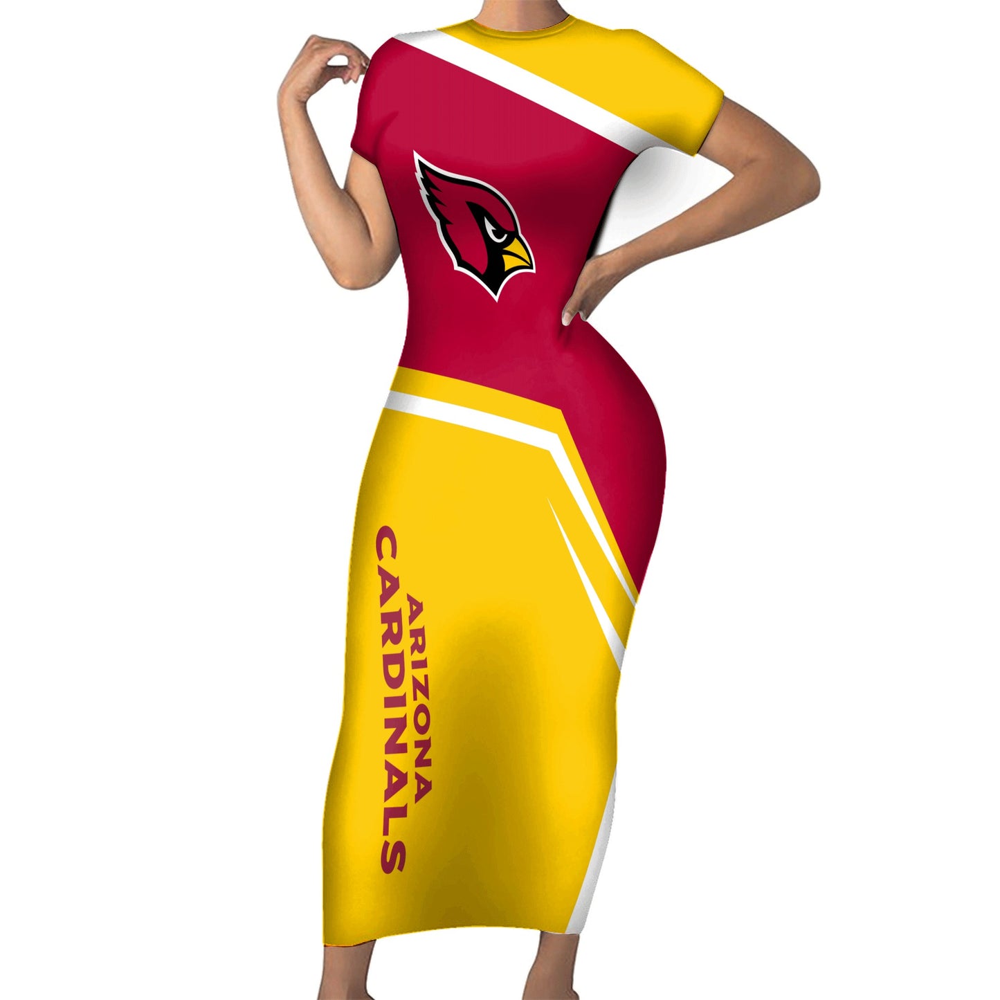 Arizona Cardinals Bodycon Maxi Dress HA01