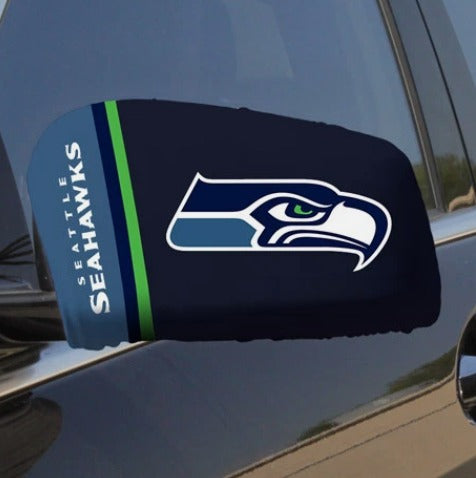 Seattle Seahawks Customized Team Logo Car Mirror Cover AZHACMC000026