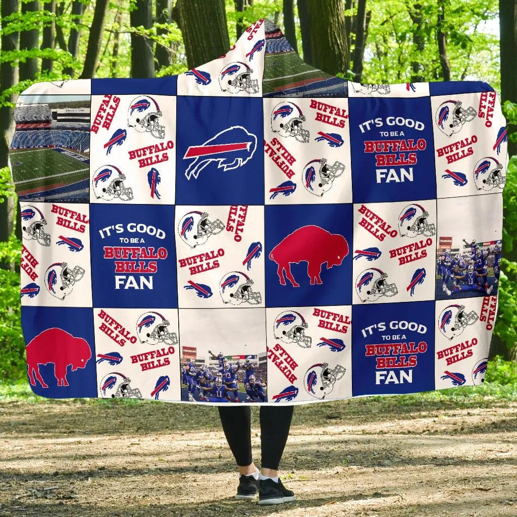 Buffalo Bills Customized Hooded Blanket HA04