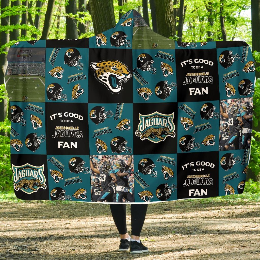Jacksonville Jaguars Customized Hooded Blanket HA15