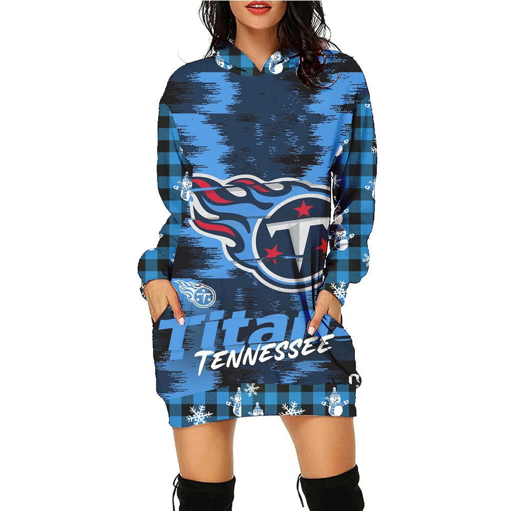 Tennessee Titans Hoodie Dress Christmas HA31