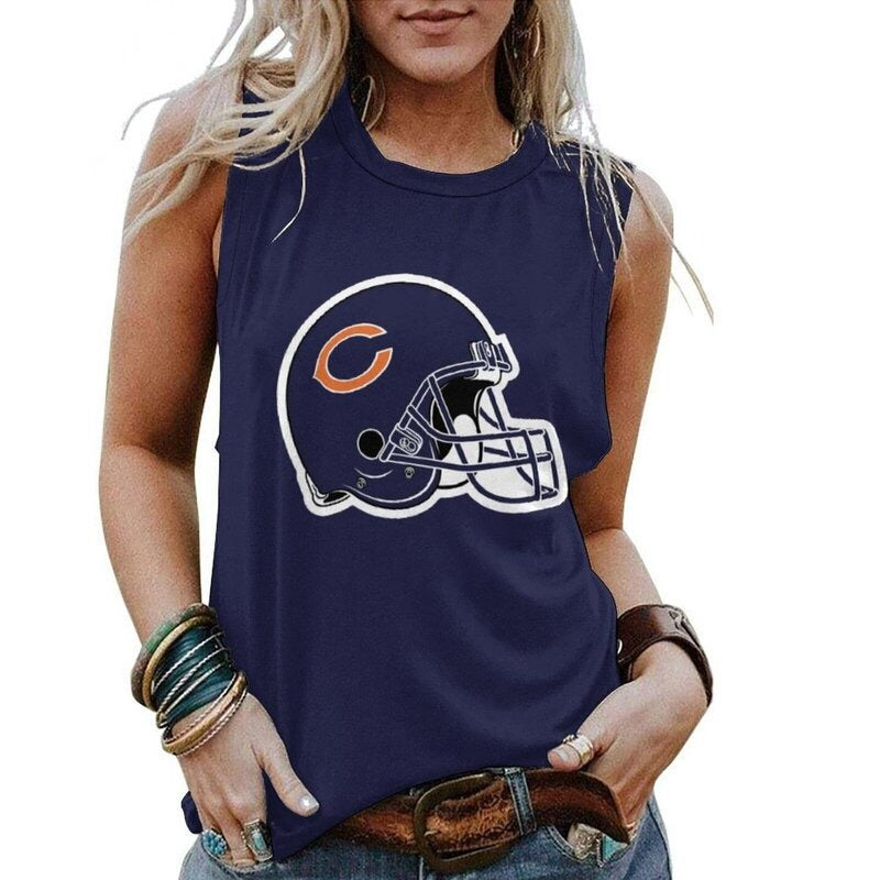 Cleveland Browns Personalized American Football Loose Crew Neck Sleeveless AZHALCNS000044