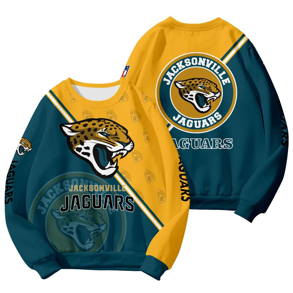 Jacksonville Jaguars Customized Round Neck Sweatshirt HA27