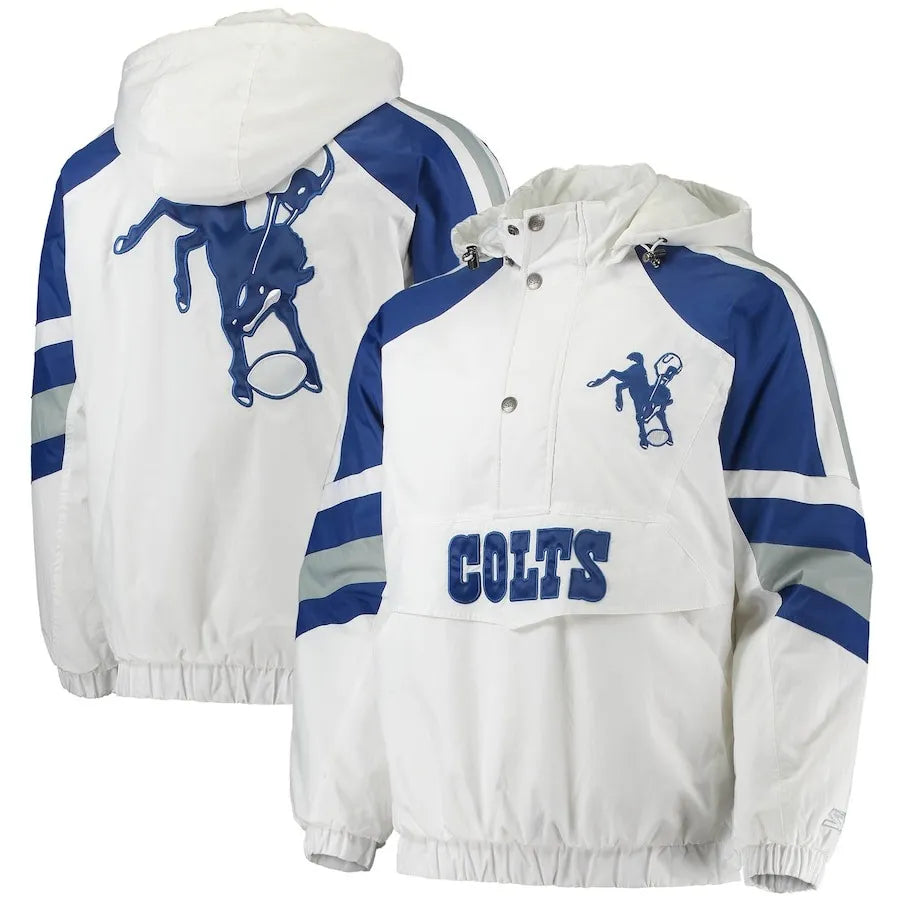 Indianapolis Colts High Quality 2025 Trend Varsity Baseball Jersey Jacket AZHAVBJS000019
