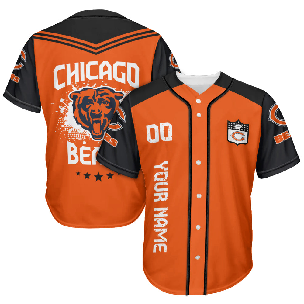 Chicago Bears Baseball Jersey New Collection NFL AZHGBJS000006