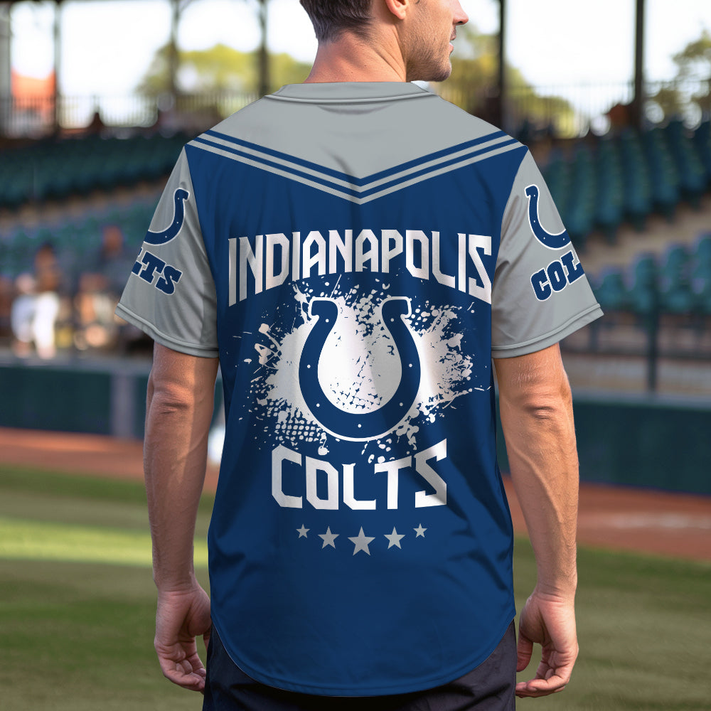 Indianapolis Colts Baseball Jersey New Collection NFL AZHGBJS000014