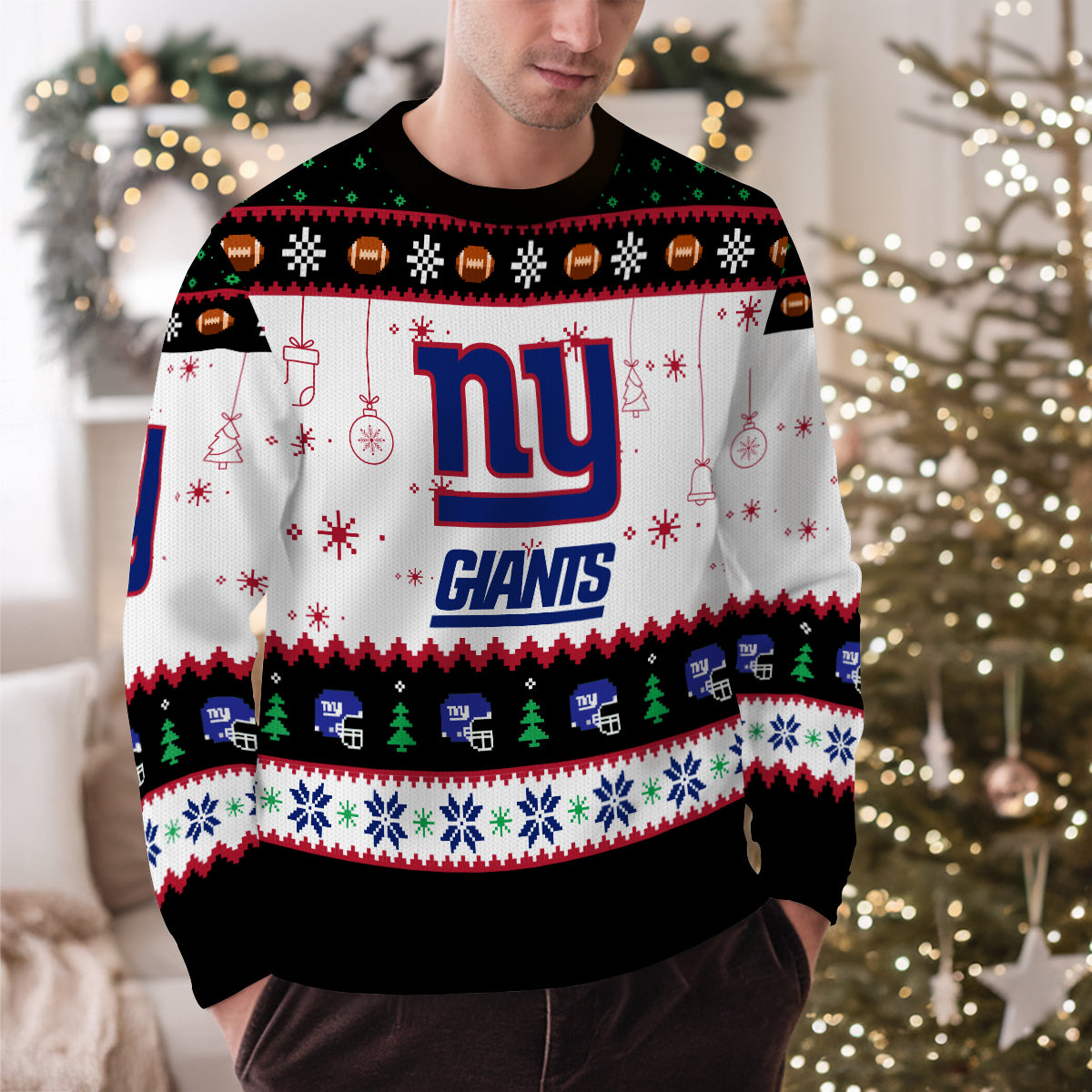 New York Giants Premium Ugly Christmas Sweater New Collection AZHGUSW000043