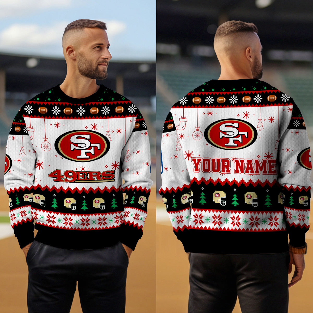 San Francisco 49ers Premium Ugly Christmas Sweater New Collection AZHGUSW000045