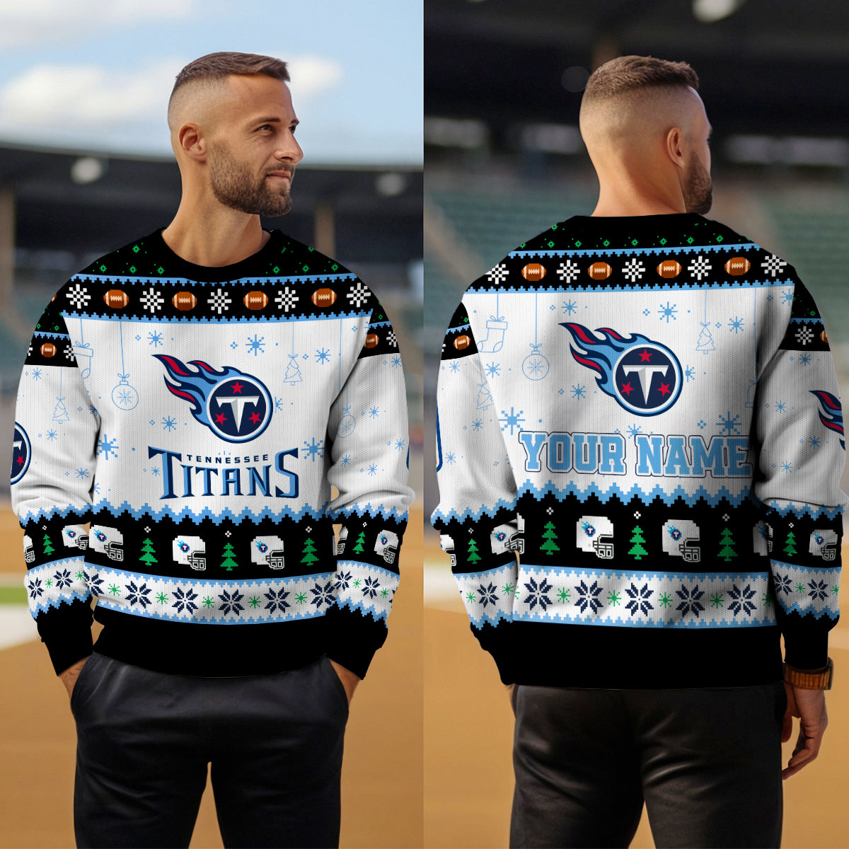 Tennessee Titans Premium Ugly Christmas Sweater New Collection AZHGUSW000064