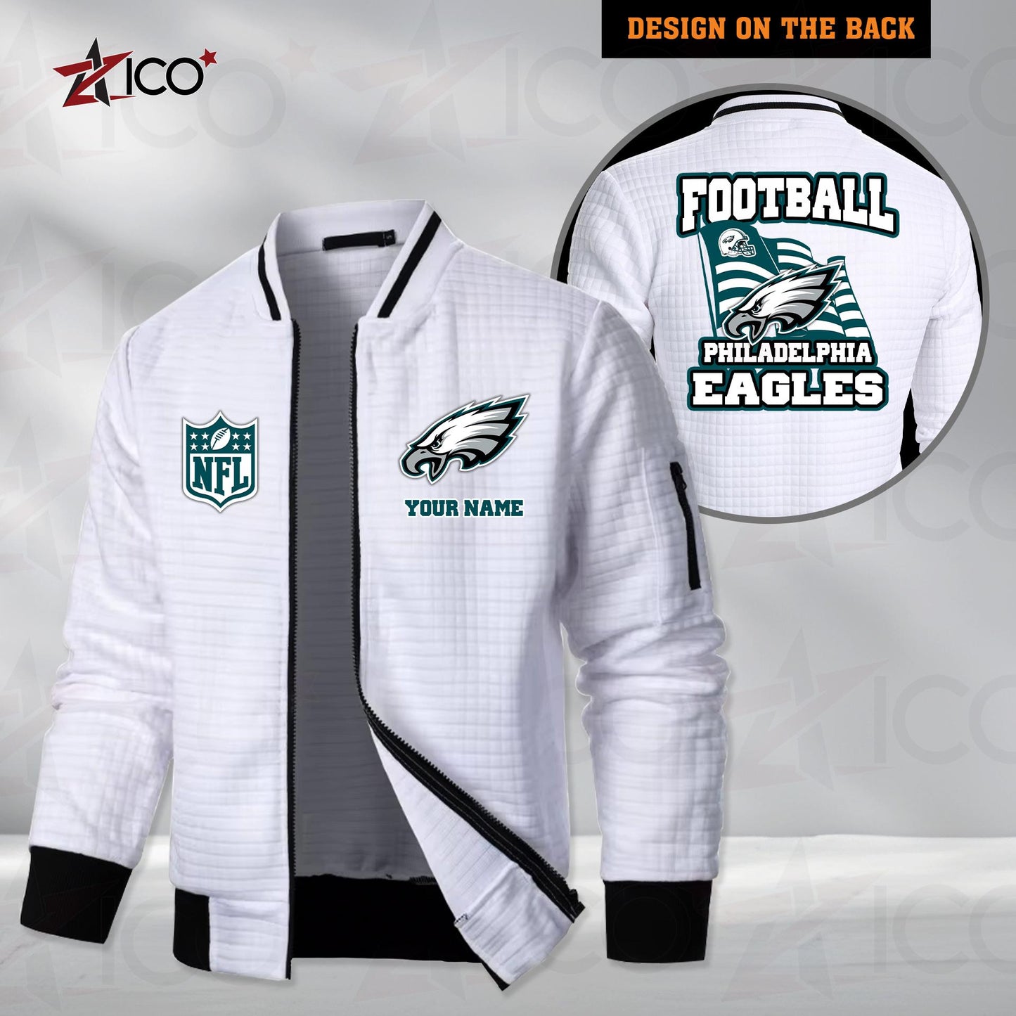 Philadelphia Eagles Men’s Casual Jacket For Men New Trending AZMN2DMCJK000026