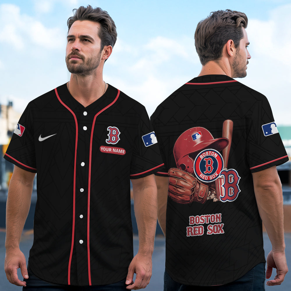 Boston Red Sox Baseball Jersey New Collection MLB AZMNBJS000036