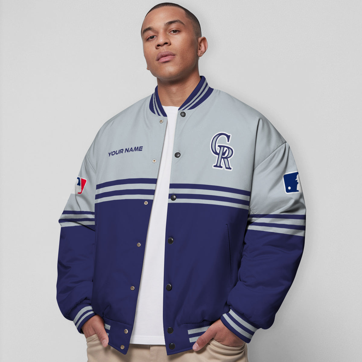 Colorado Rockies Premium New Varsity Jacket MLB AZMNVJK0000294