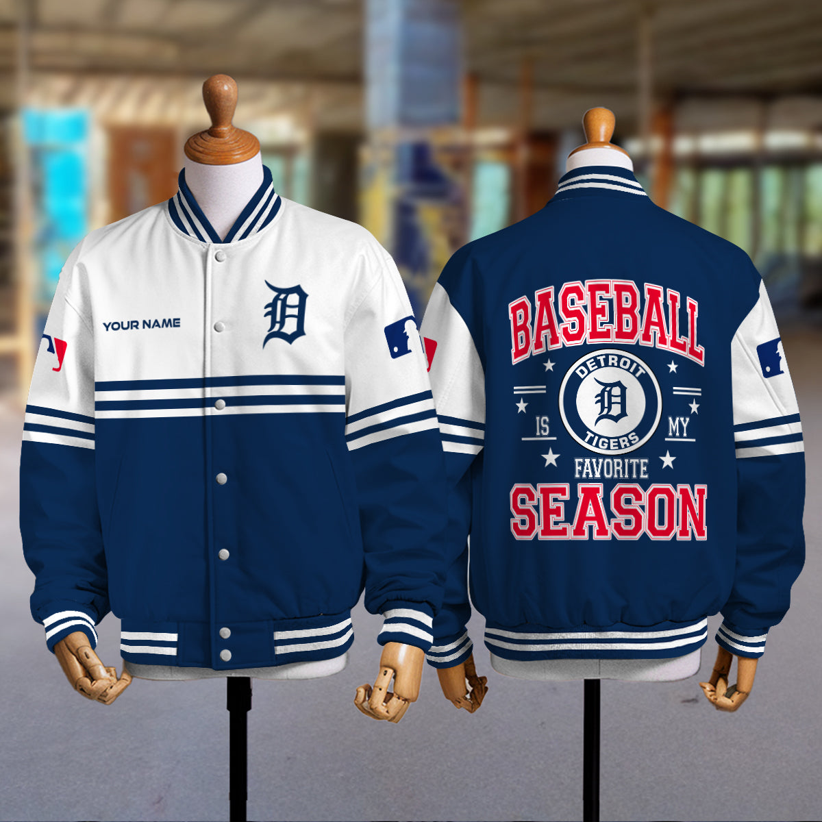 Detroit Tigers Premium New Varsity Jacket MLB AZMNVJK0000295