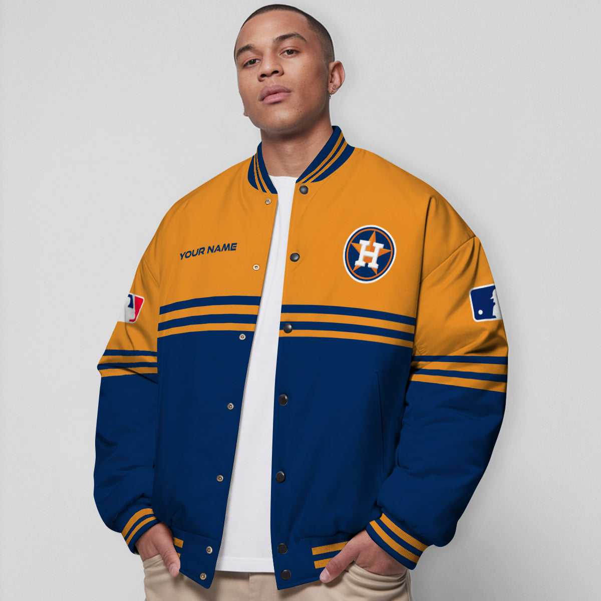 Houston Astros Premium New Varsity Jacket MLB AZMNVJK0000296