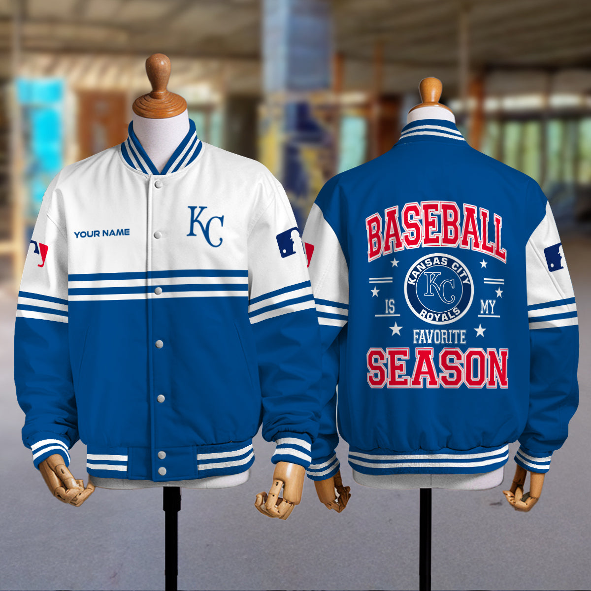 Kansas City Royals Premium New Varsity Jacket MLB AZMNVJK0000297