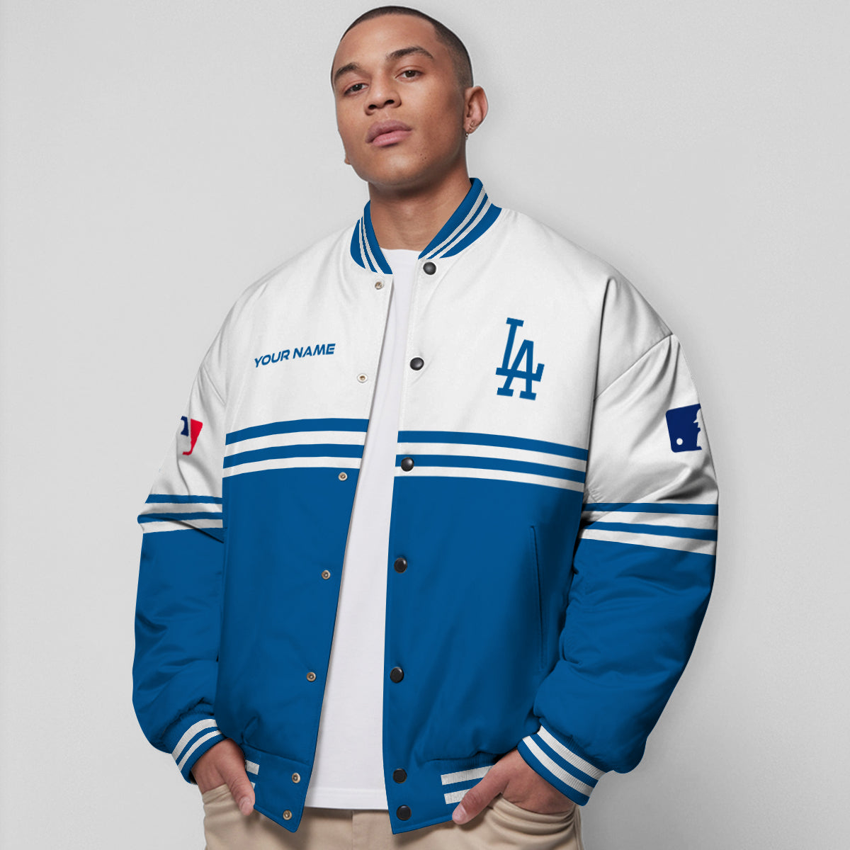 Los Angeles Dodgers Premium New Varsity Jacket MLB AZMNVJK0000299