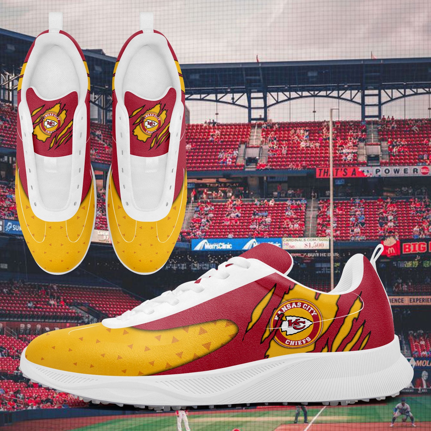 Kansas City Chiefs Limited Edition Precision Play Golf Shoes AZSPGS000015