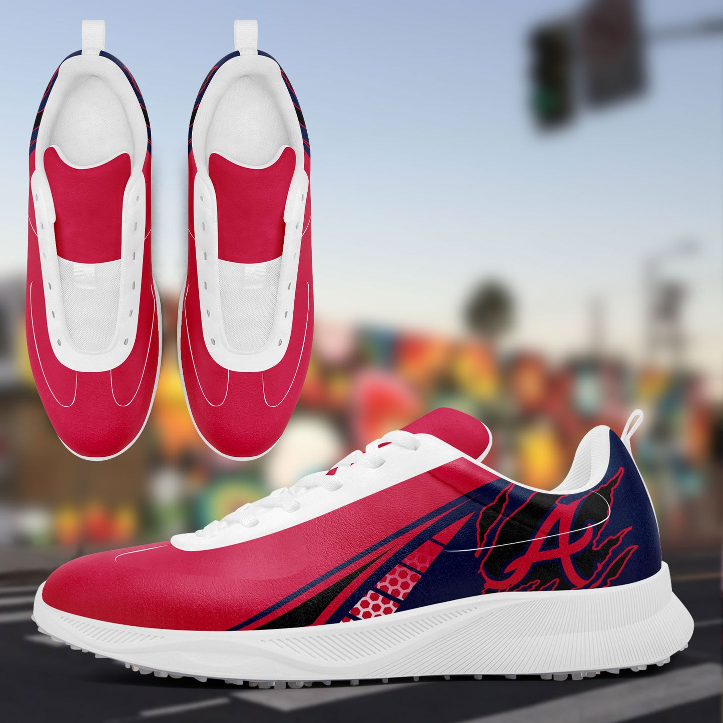 Atlanta Braves Limited Edition Precision Play Golf Shoes AZSPGS000029