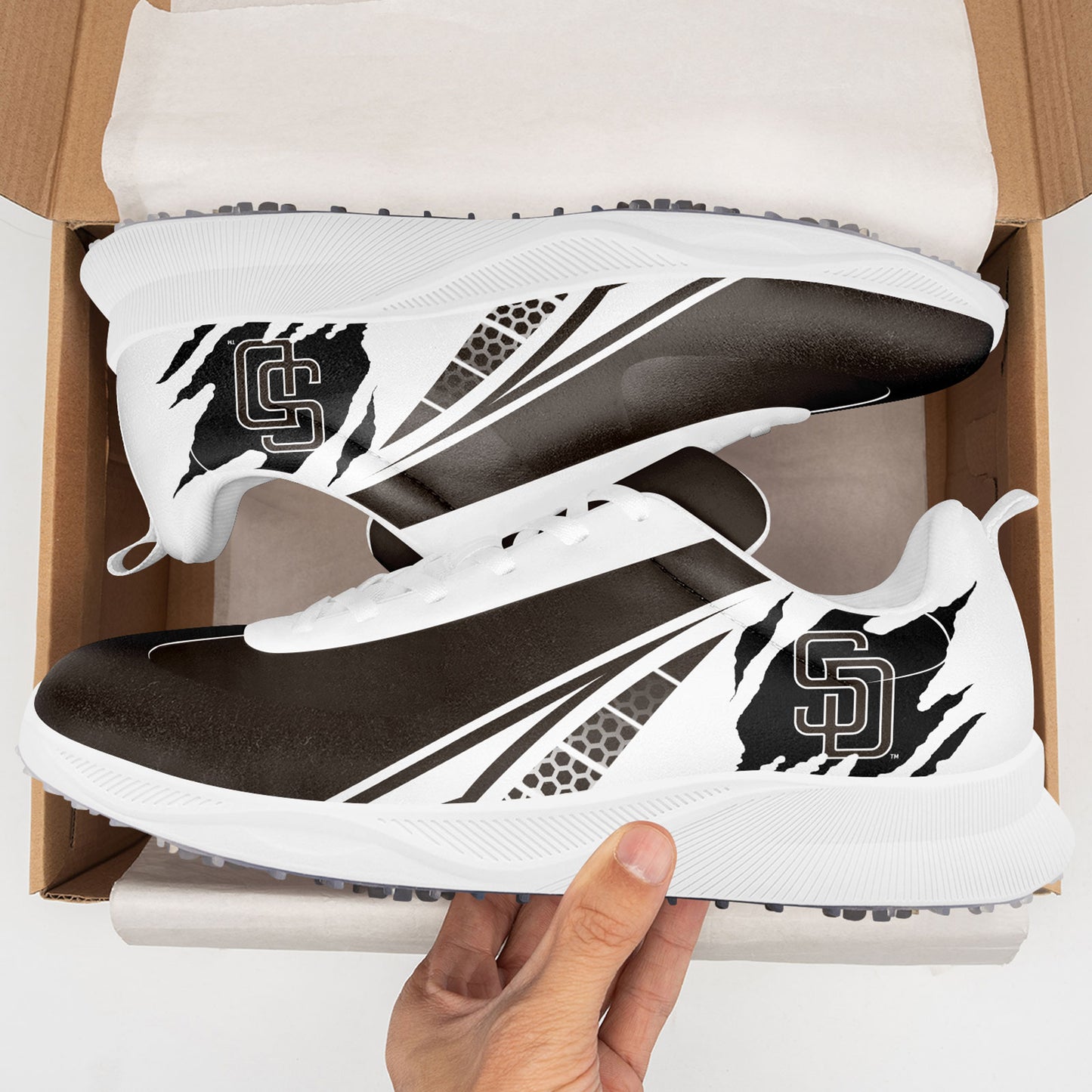 San Diego Padres Limited Edition Precision Play Golf Shoes AZSPGS000050