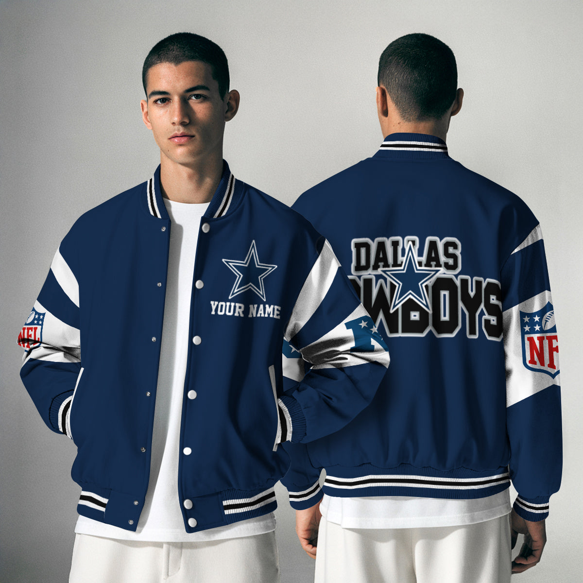 Dallas Cowboys National Football Conference Unisex Varsity Jacket Limited Edition AZTAVJK000005