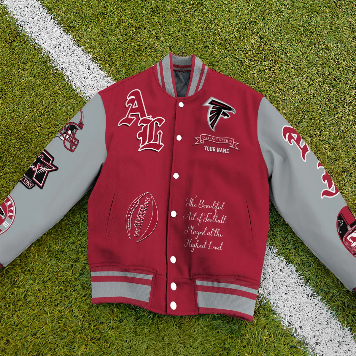 Atlanta Falcons Unisex Exclusive Styles Varsity Jacket AZTAVJK000034