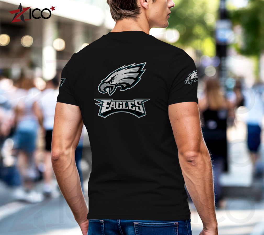 Philadelphia Eagles Henley Short Sleeve T-Shirt Trending 2025 AZTG2DHS000058