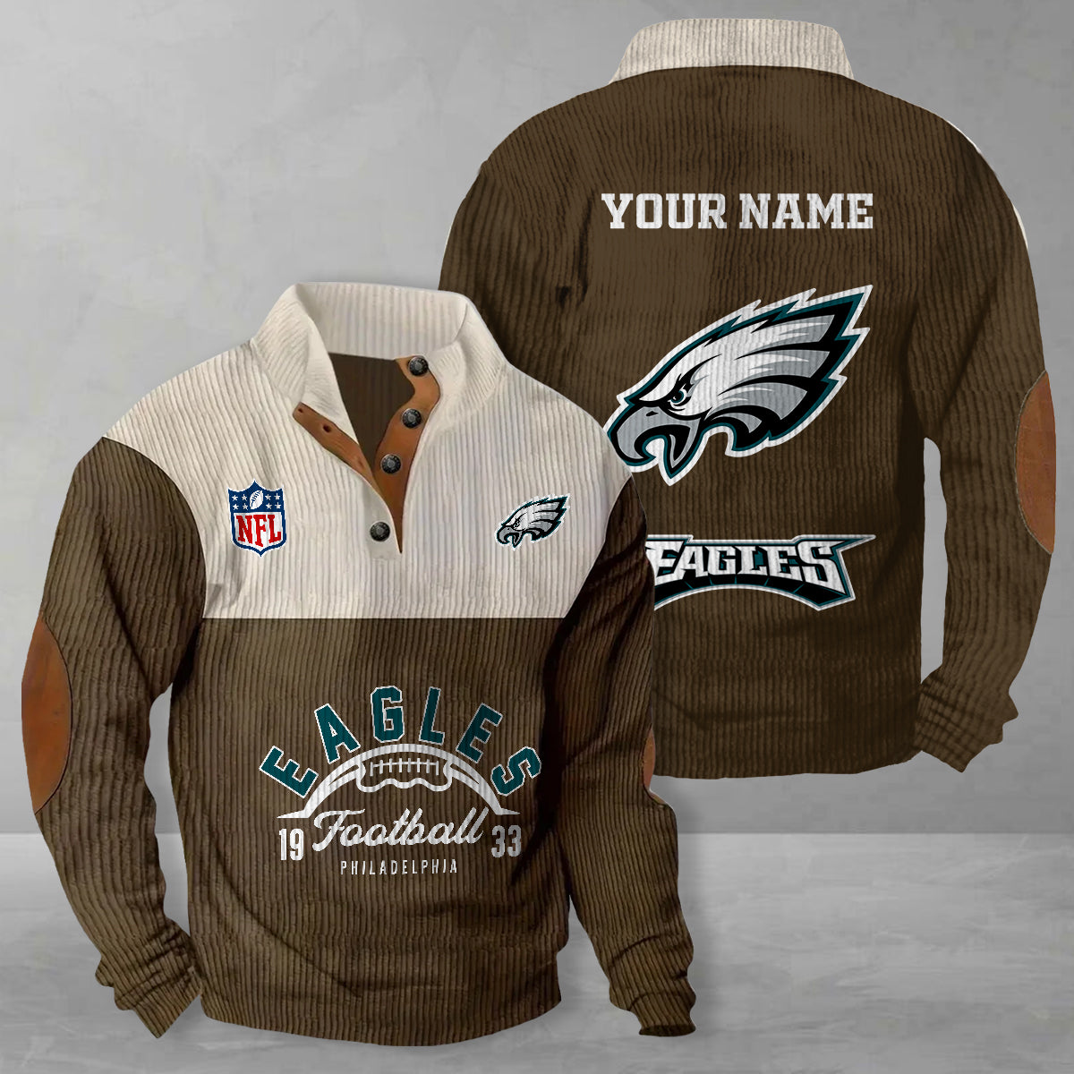 Philadelphia Eagles Colorful Stand Collar Sweatshirt New Collection AZTGCSSW000044