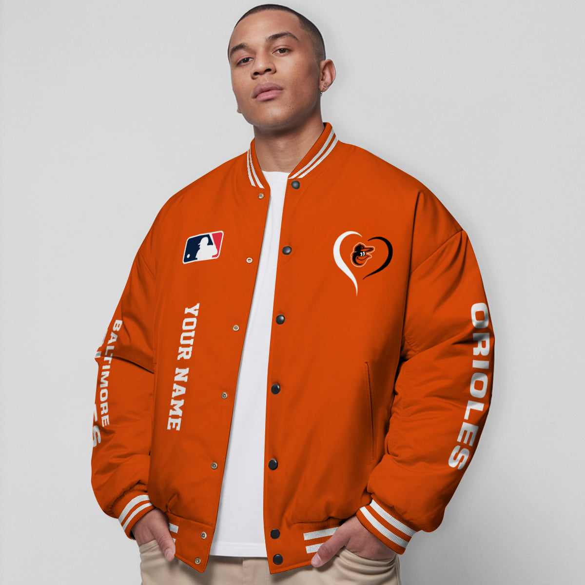 Baltimore Orioles Premium New Varsity Jacket MLB AZTGVJK0000258