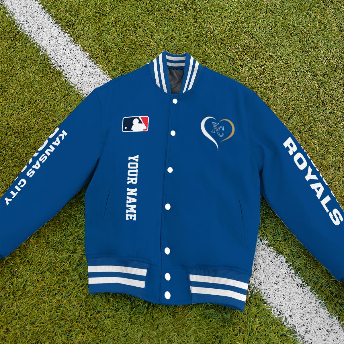 Kansas City Royals Premium New Varsity Jacket MLB AZTGVJK0000267
