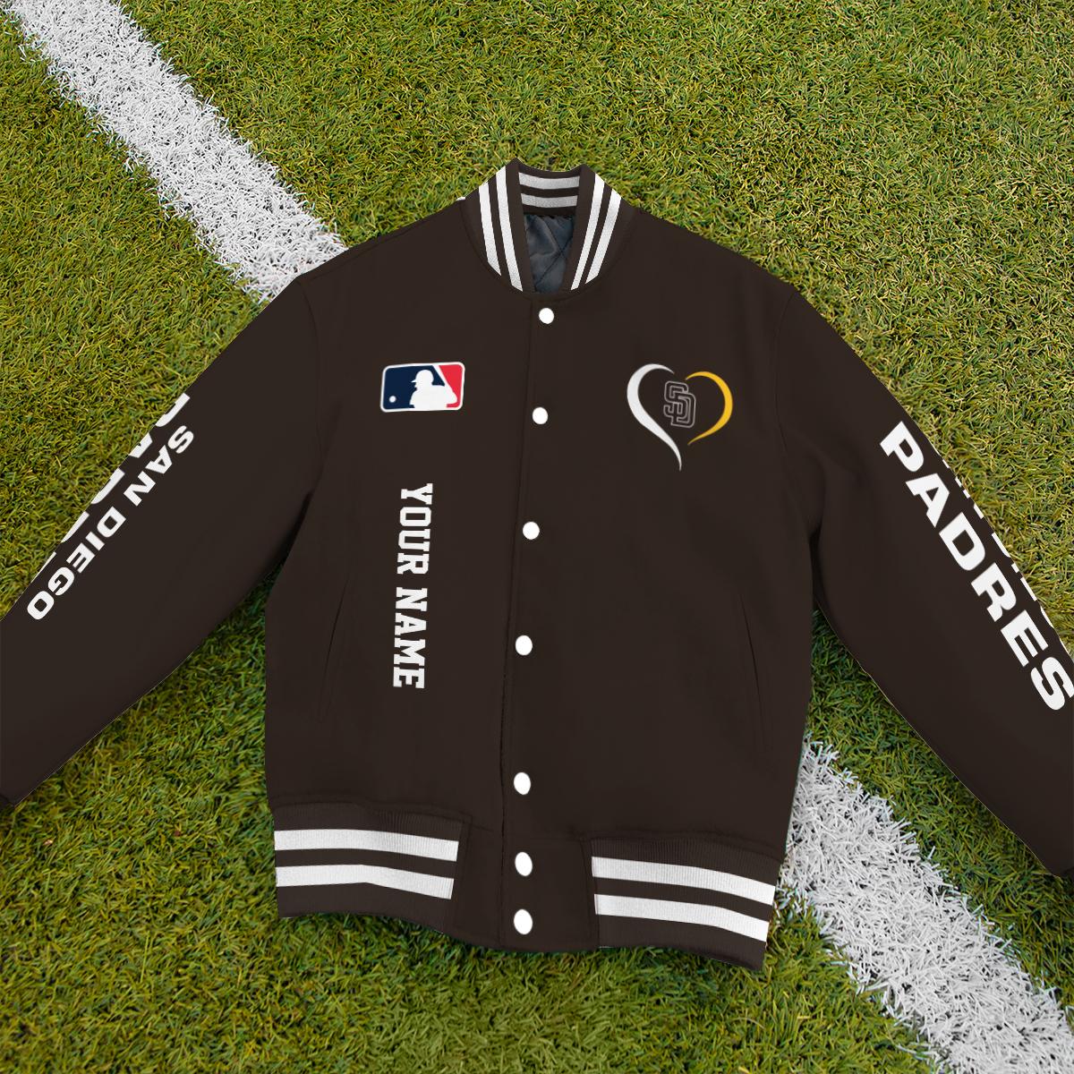 San Diego Padres Premium New Varsity Jacket MLB AZTGVJK0000278