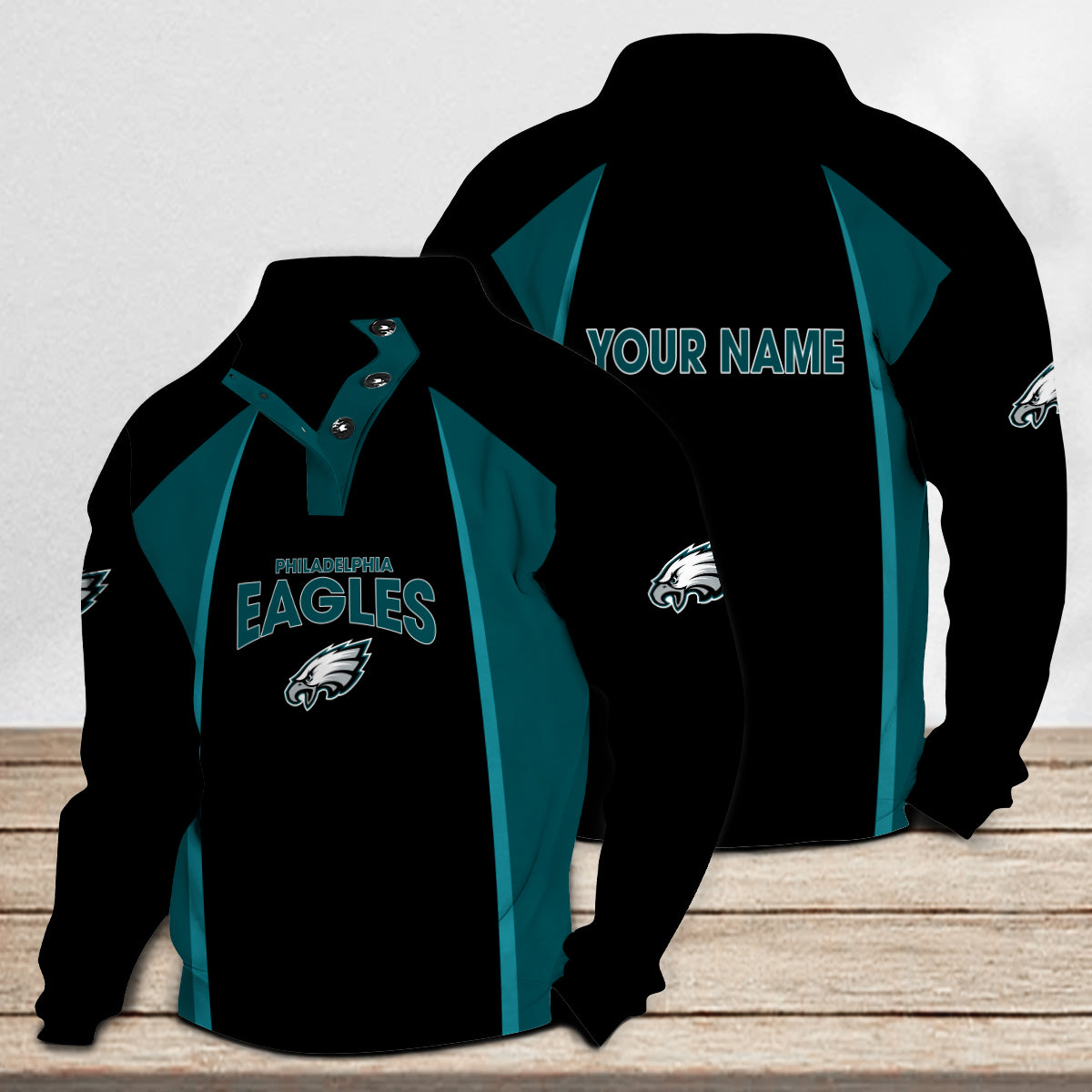 Philadelphia Eagles Casual Colorful Stand Collar Sweatshirt Limited Edition AZTNSCSW000044