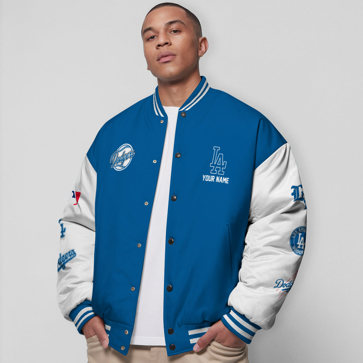 Los Angeles Dodgers Premium New Varsity Jacket MLB AZTNVJK0000329
