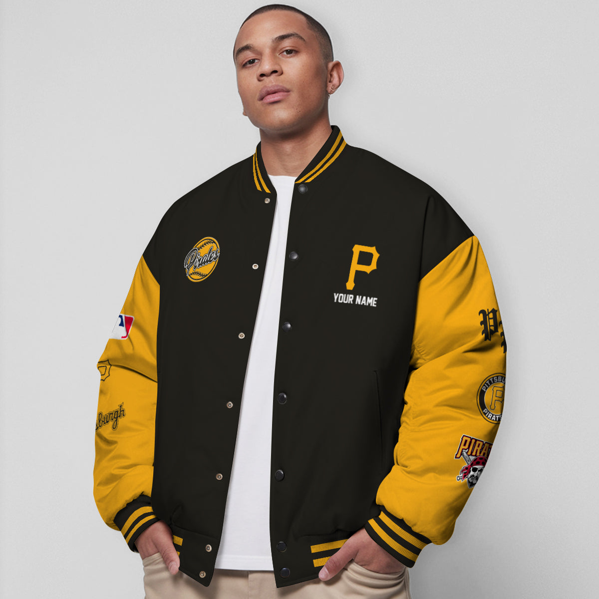 Pittsburgh Pirates Premium New Varsity Jacket MLB AZTNVJK0000337