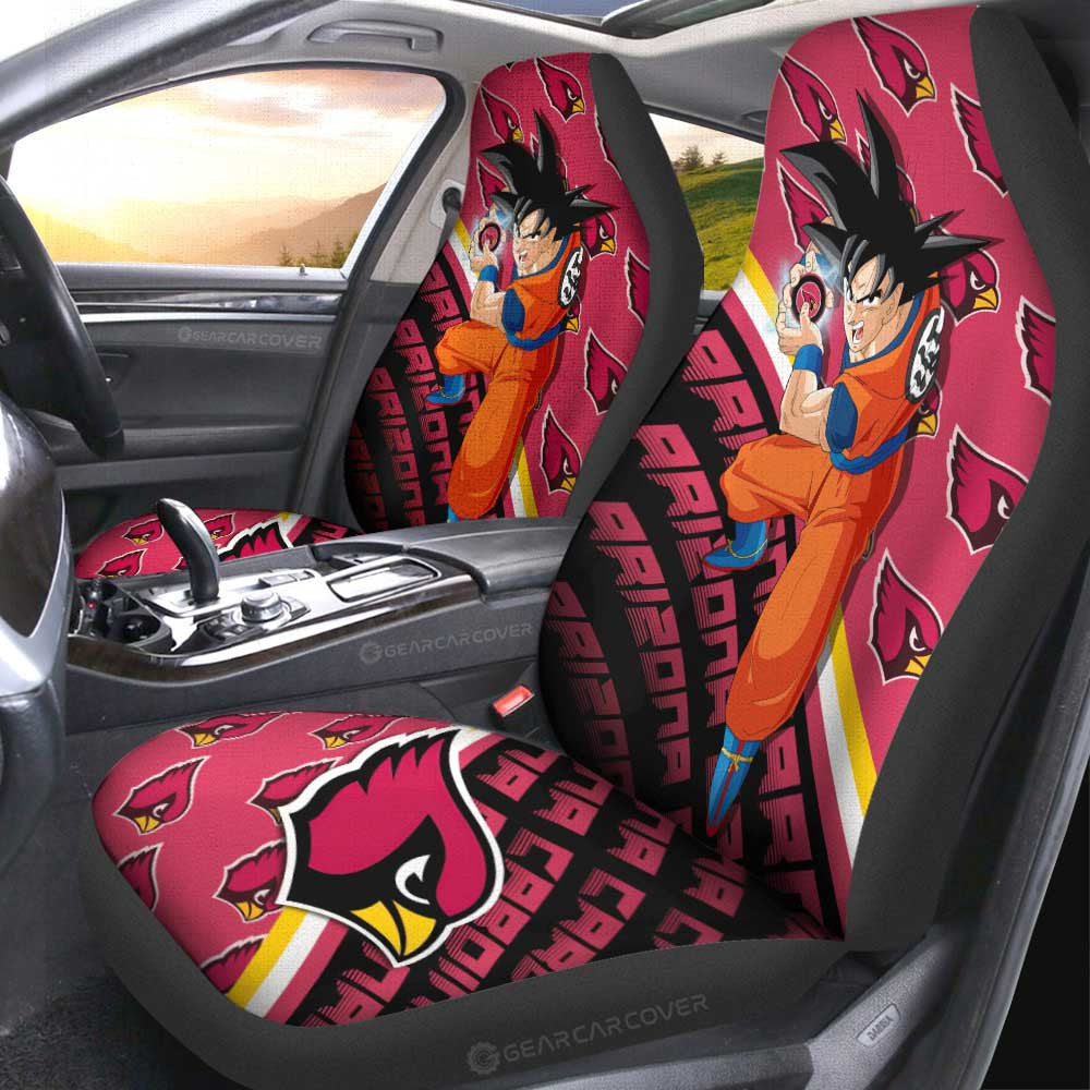 Arizona Cardinals Car Seat Covers Goku AZBTCSC000002