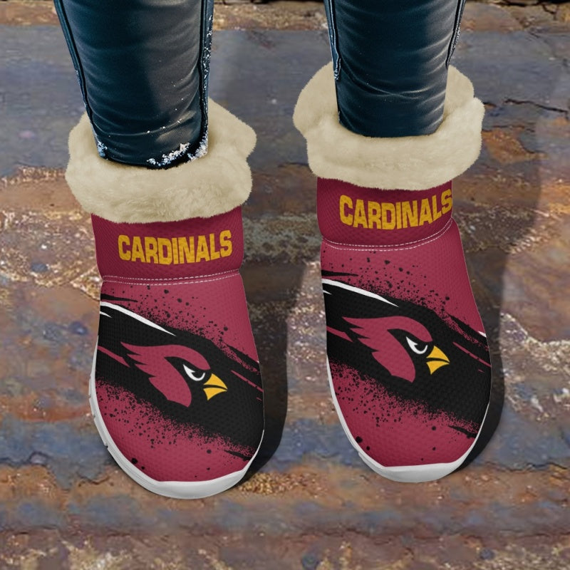 Arizona Cardinals Comfy Winter Snow Boots AZDDWSB000099