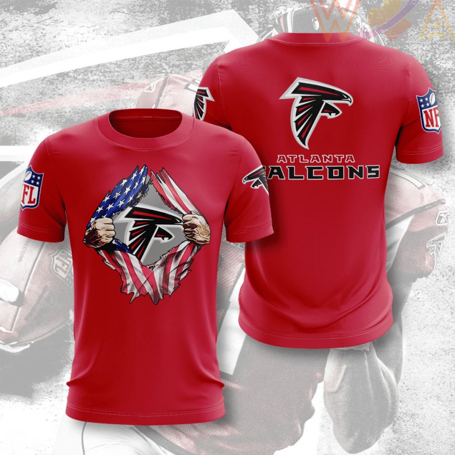 Atlanta Falcons 3D T-shirt BG345
