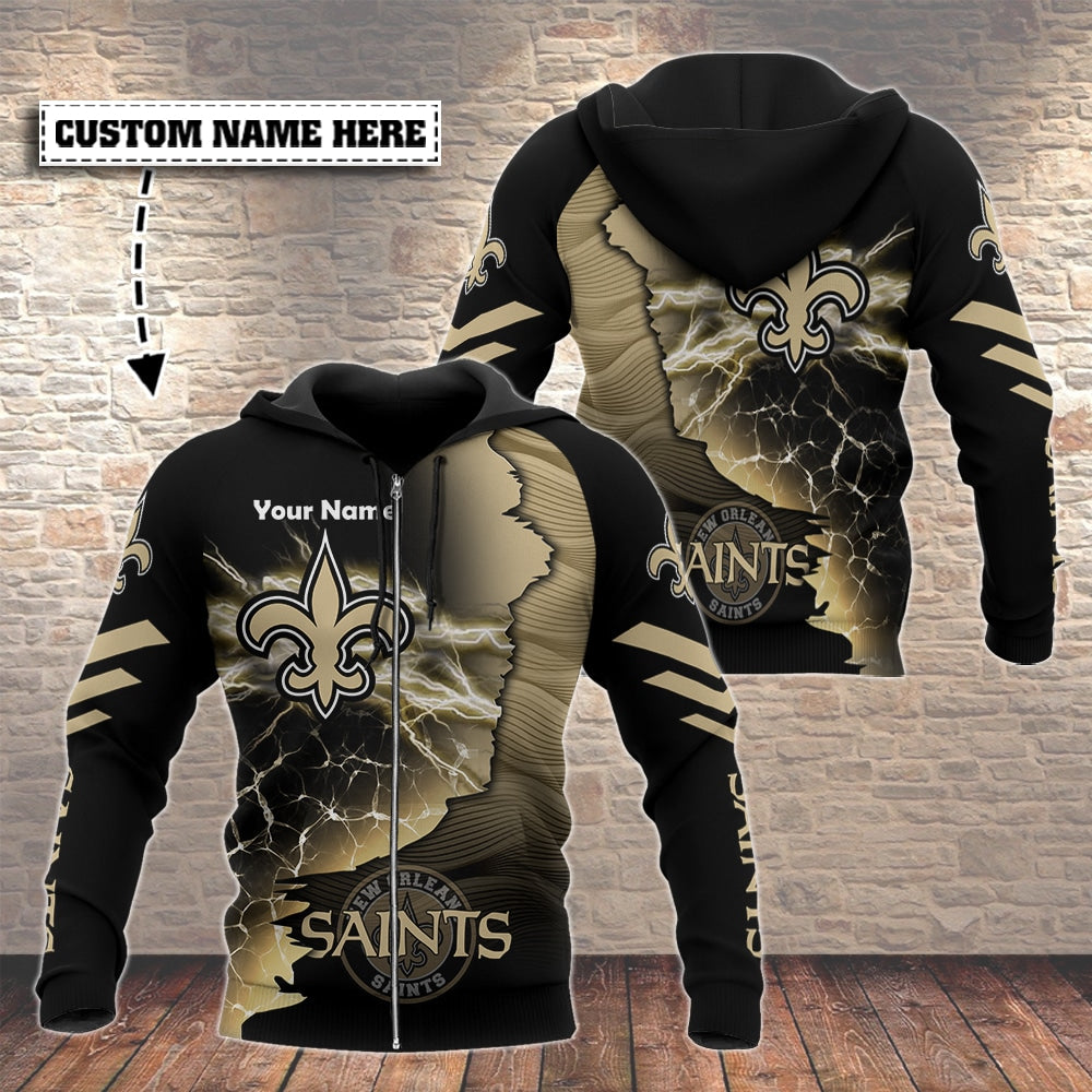 New Orleans Saints Personalized Hoodie BB720