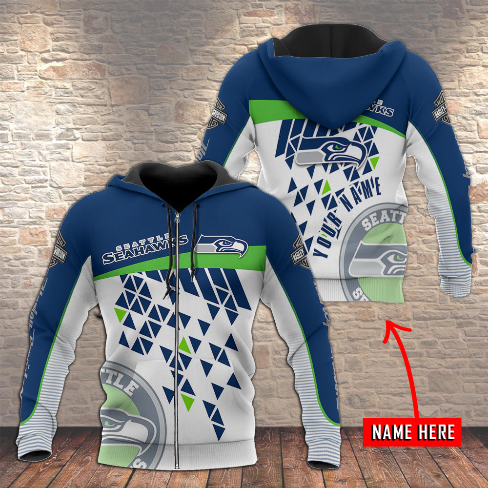 Seattle Seahawks Personalized Hoodie BB733