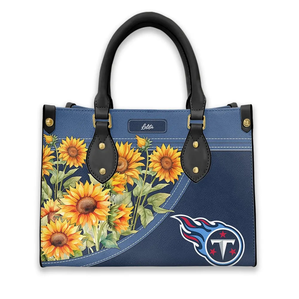 Tennessee Titans Personalized Leather Hand Bag BB128