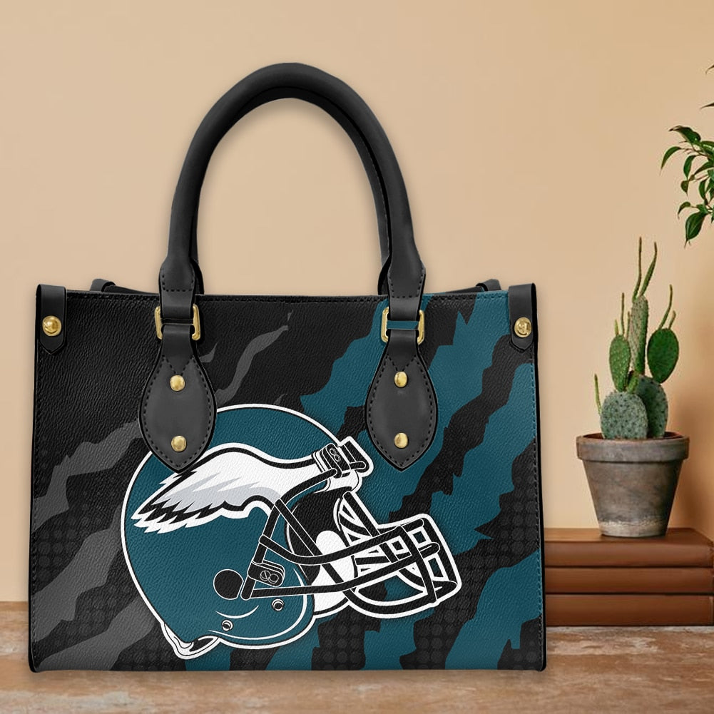 Philadelphia Eagles Personalized Leather Hand Bag BB132