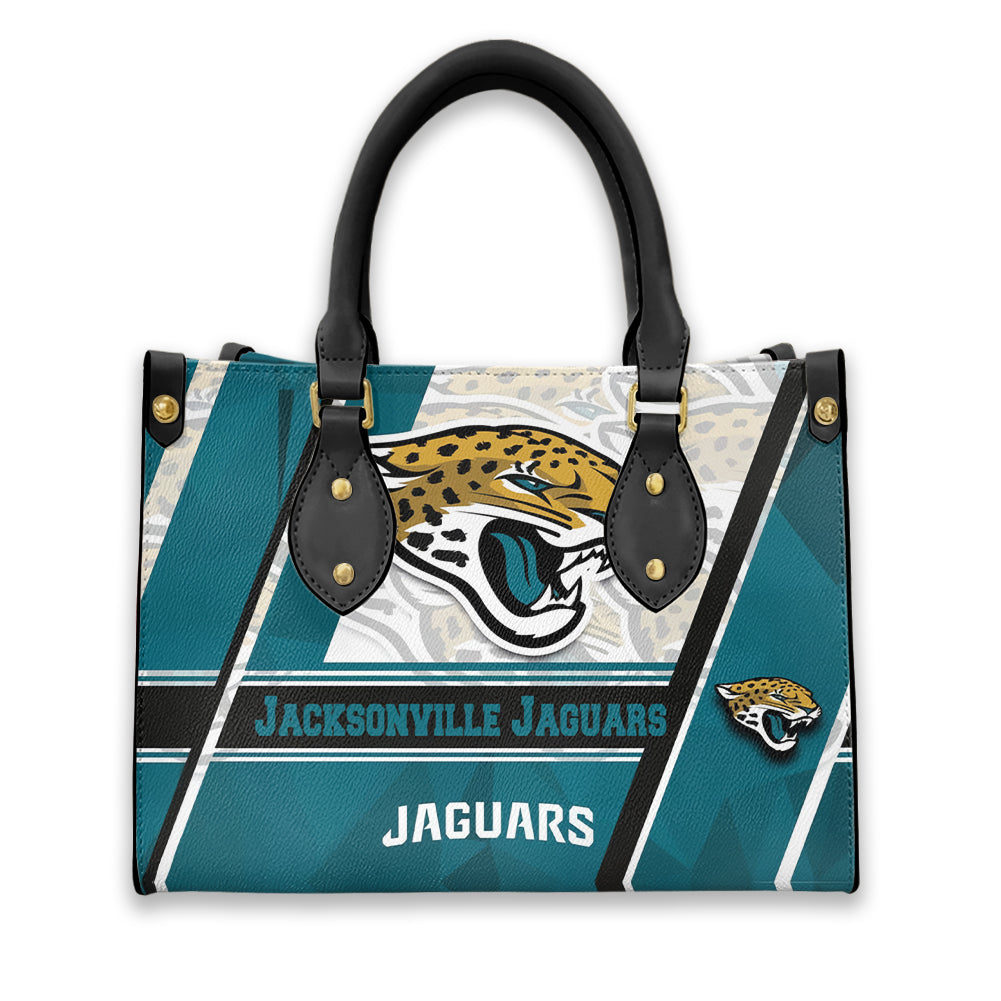 Jacksonville Jaguars Leather Hand Bag BBLTHB704