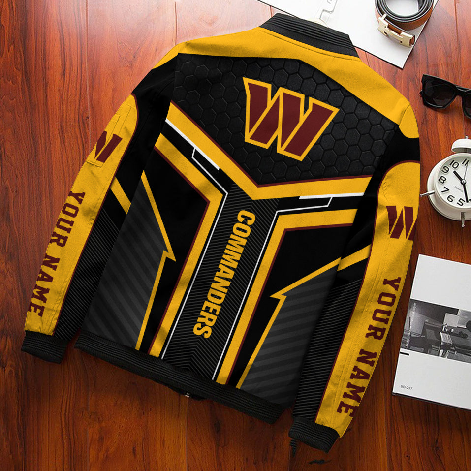 Washington Commanders Personalized Bomber Jacket BGBBJ1001